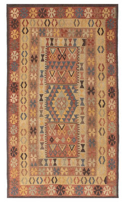Kelim Rug - Oriental - 204 x 130 cm - multicolored
