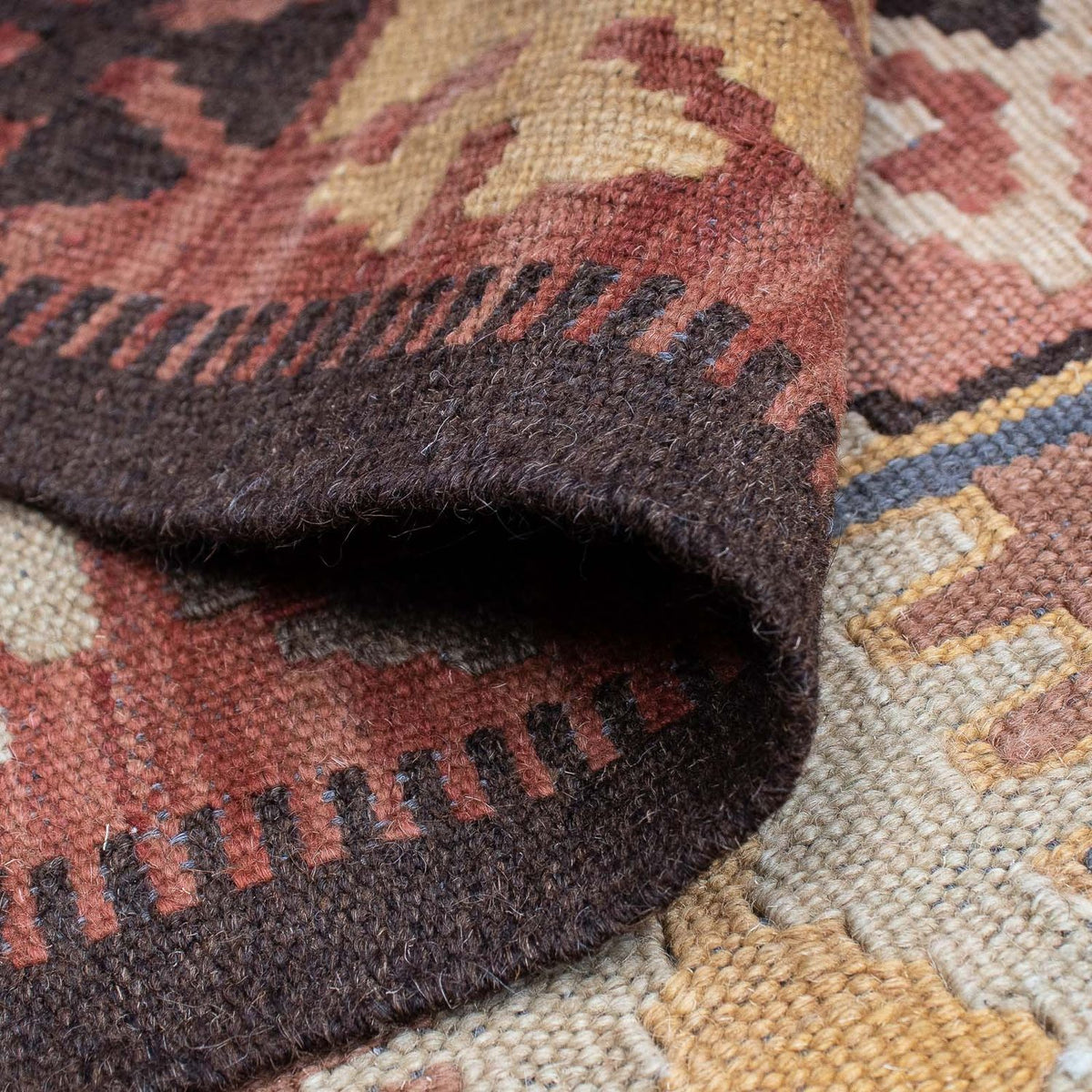 Kelim Rug - Oriental - 204 x 130 cm - multicolored