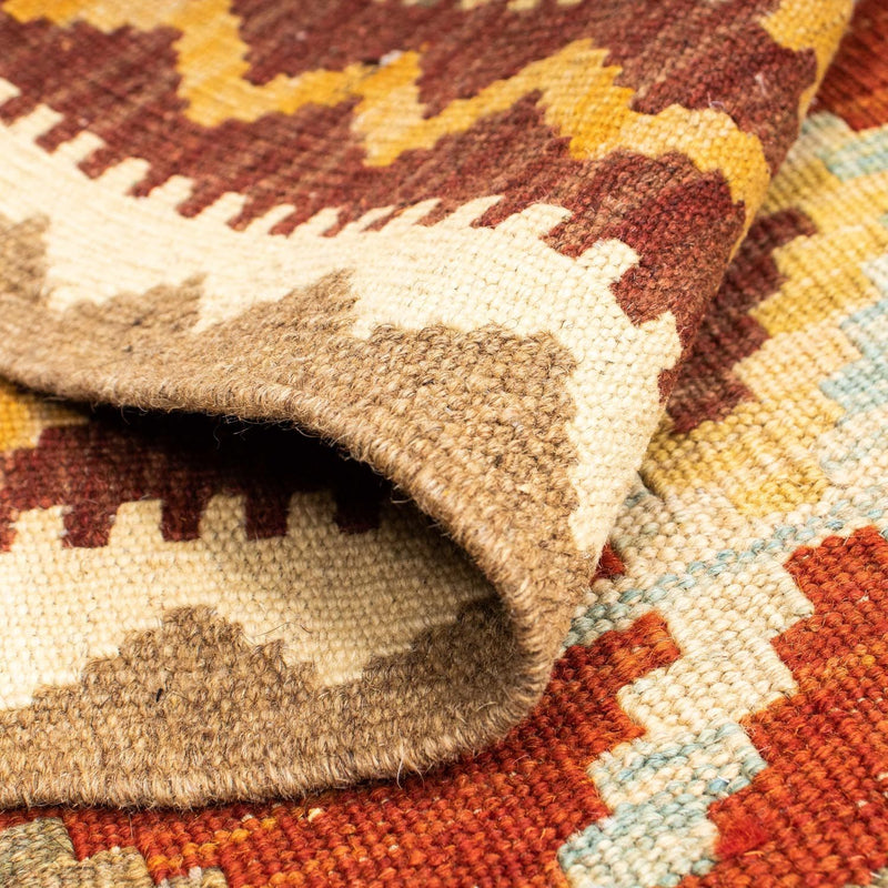 Runner Kelim Rug - Oriental - 210 x 72 cm - light brown