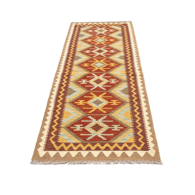 Runner Kelim Rug - Oriental - 210 x 72 cm - light brown