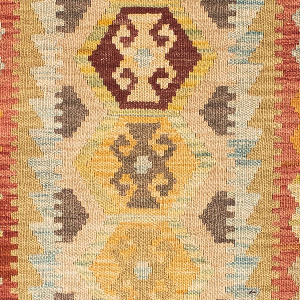 Runner Kelim Rug - Oriental - 195 x 74 cm - beige