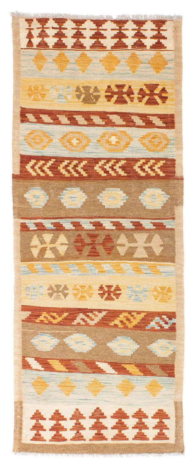Runner Kelim Rug - Oriental - 207 x 77 cm - beige