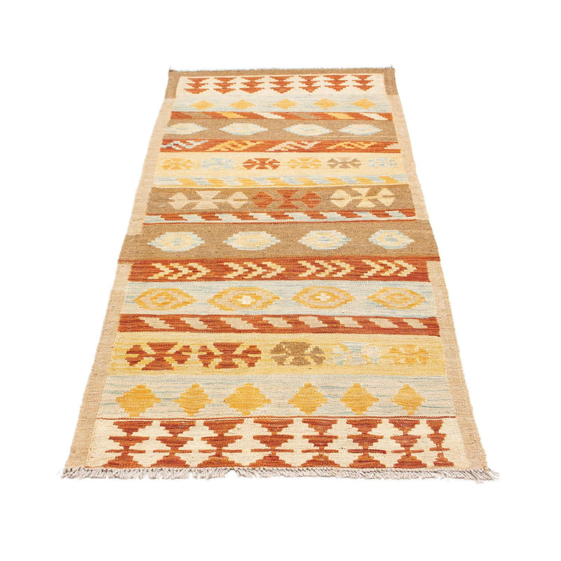 Runner Kelim Rug - Oriental - 207 x 77 cm - beige
