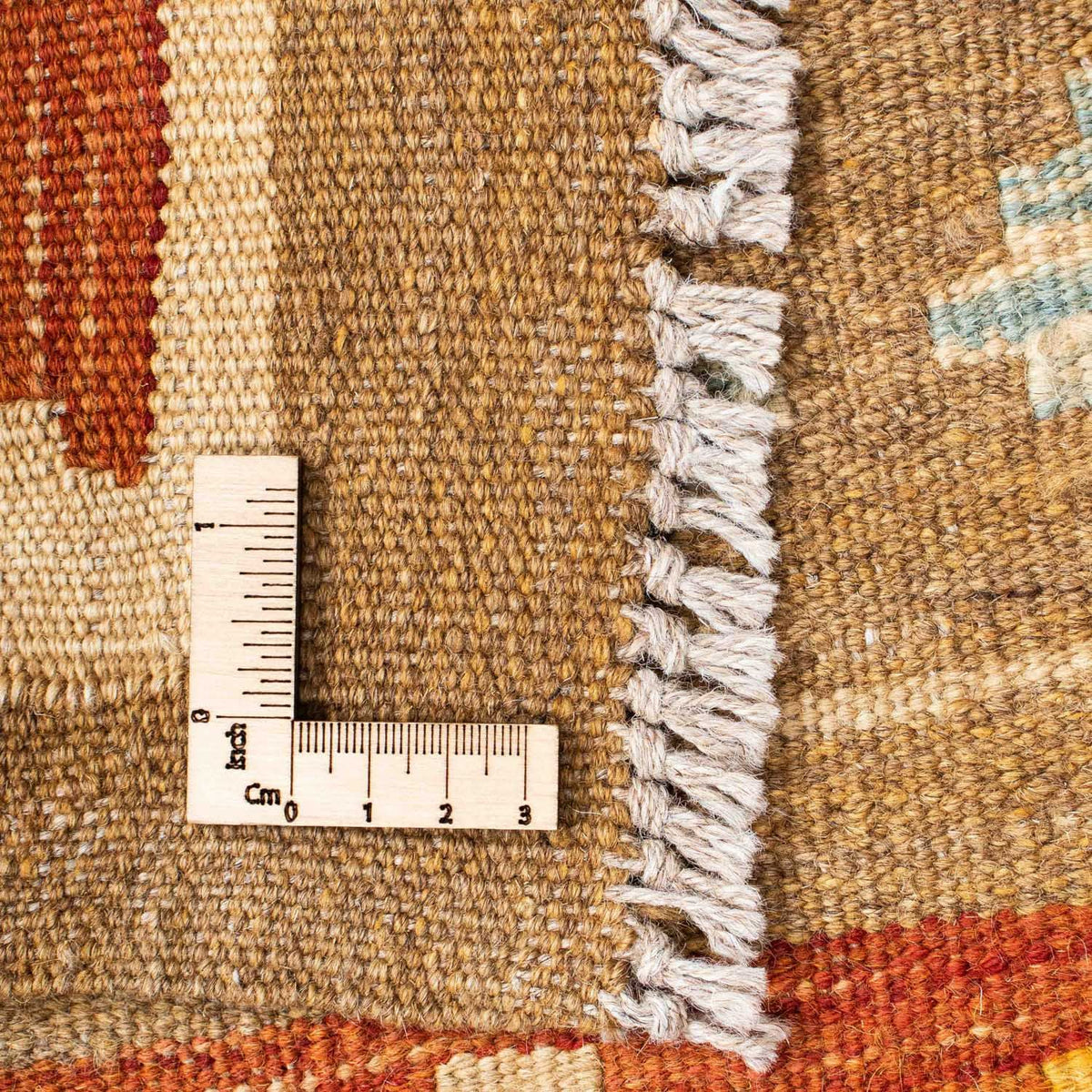 Runner Kelim Rug - Oriental - 207 x 77 cm - beige