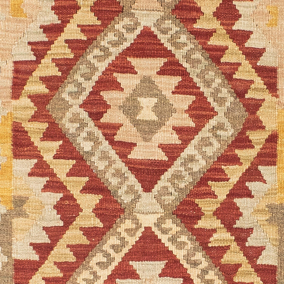 Runner Kelim Rug - Oriental - 198 x 73 cm - beige