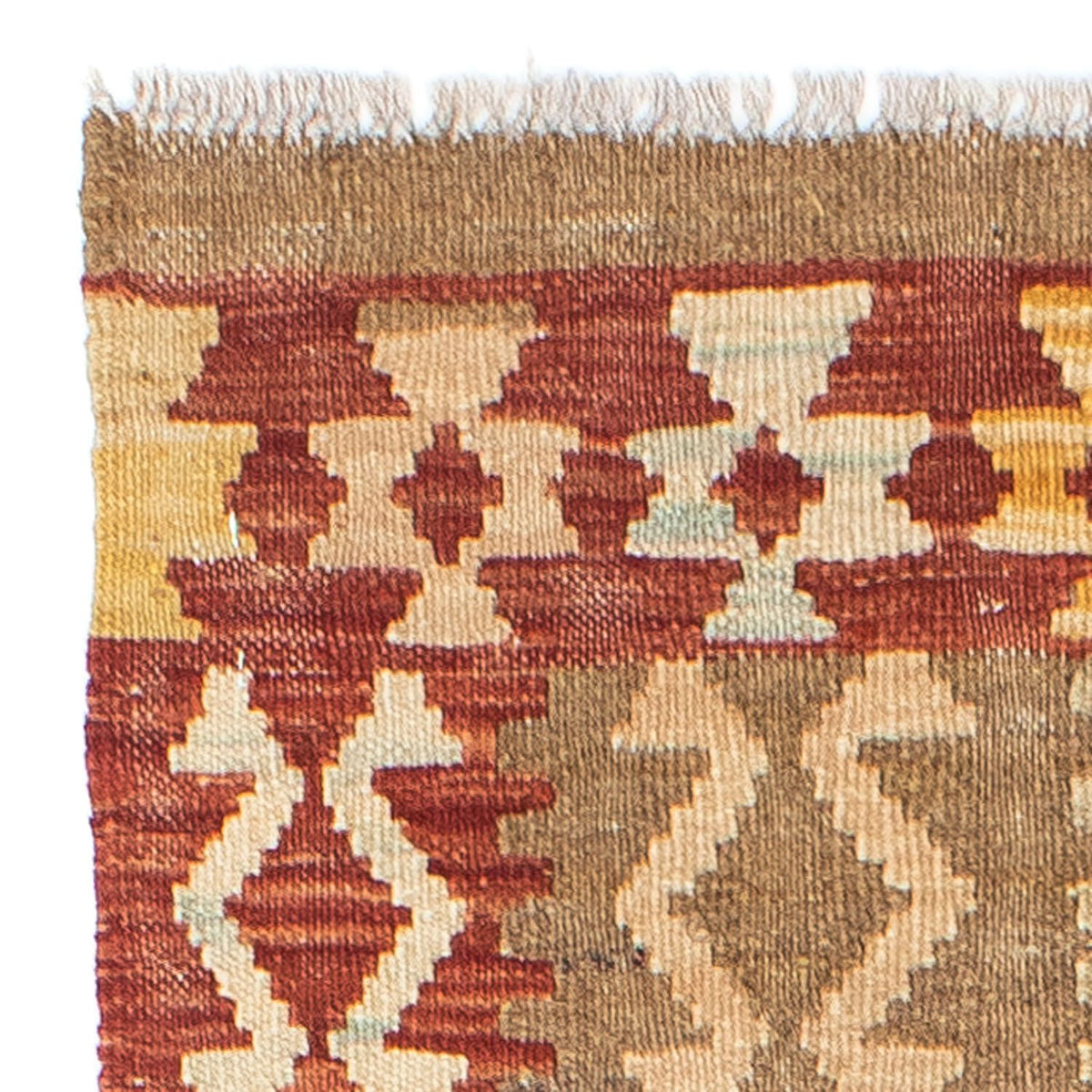 Runner Kelim Rug - Oriental - 187 x 71 cm - rust