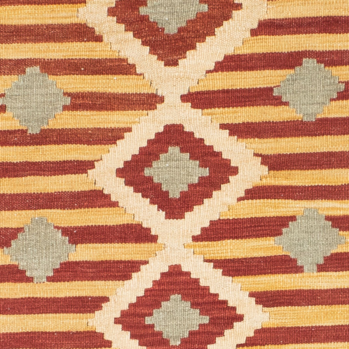 Runner Kelim Rug - Oriental - 207 x 74 cm - beige
