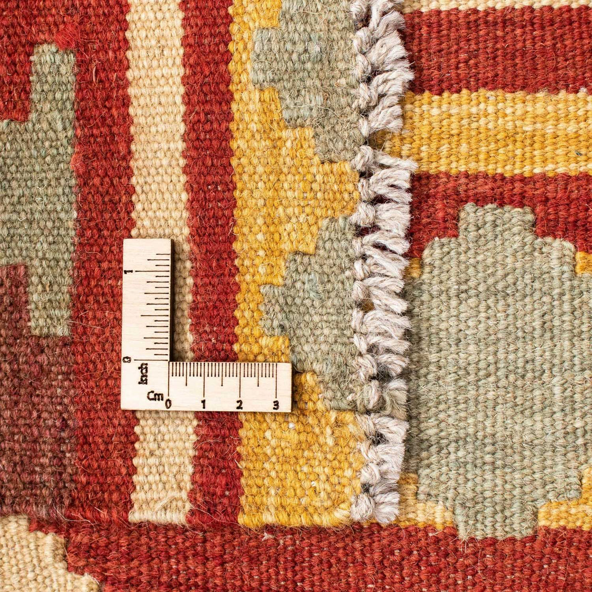 Runner Kelim Rug - Oriental - 207 x 74 cm - beige