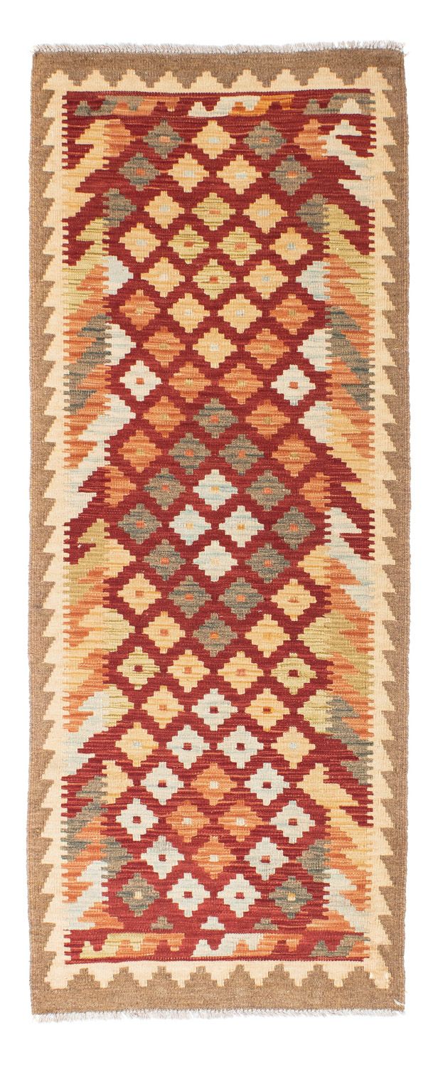 Runner Kelim Rug - Oriental - 195 x 74 cm - rust