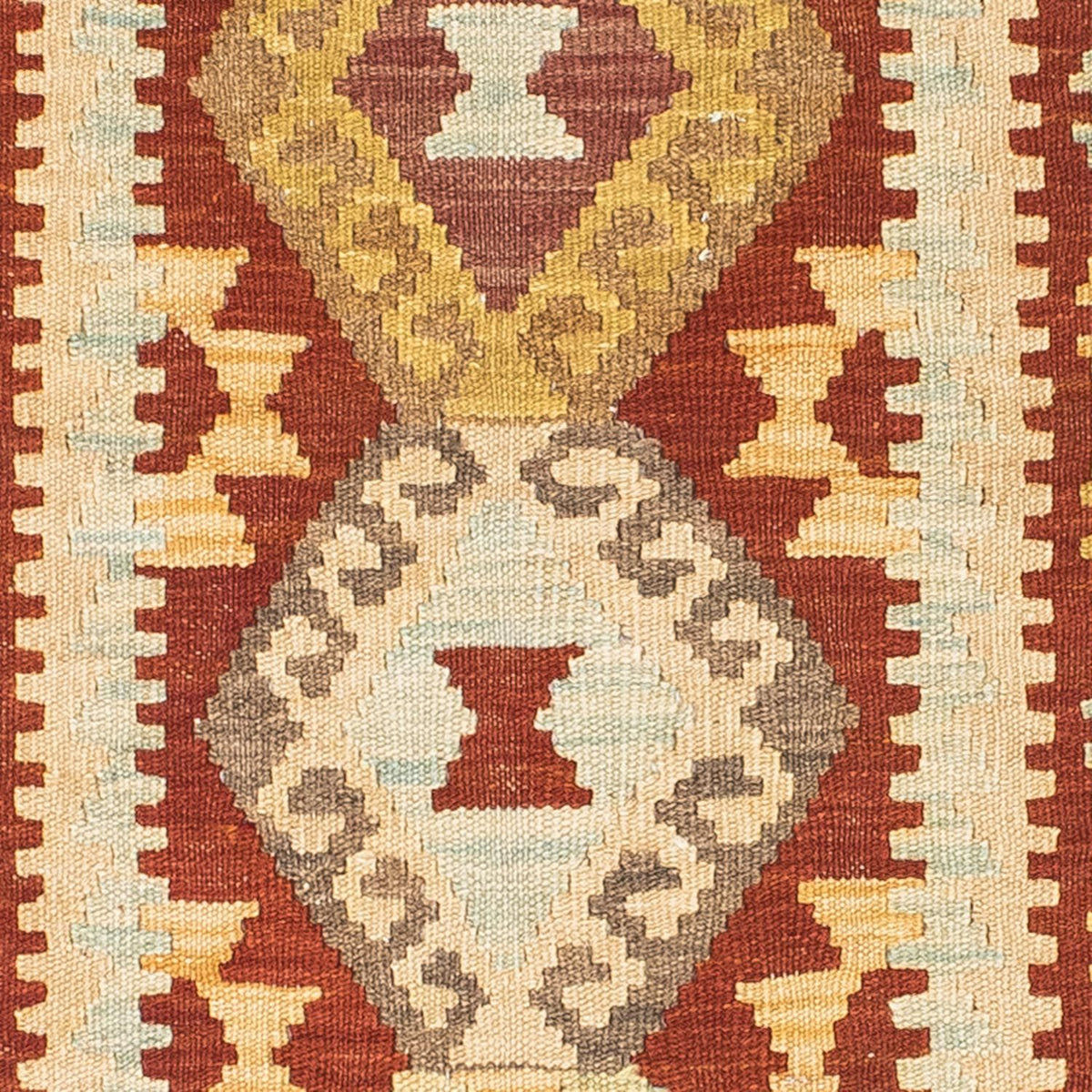 Runner Kelim Rug - Oriental - 206 x 71 cm - beige
