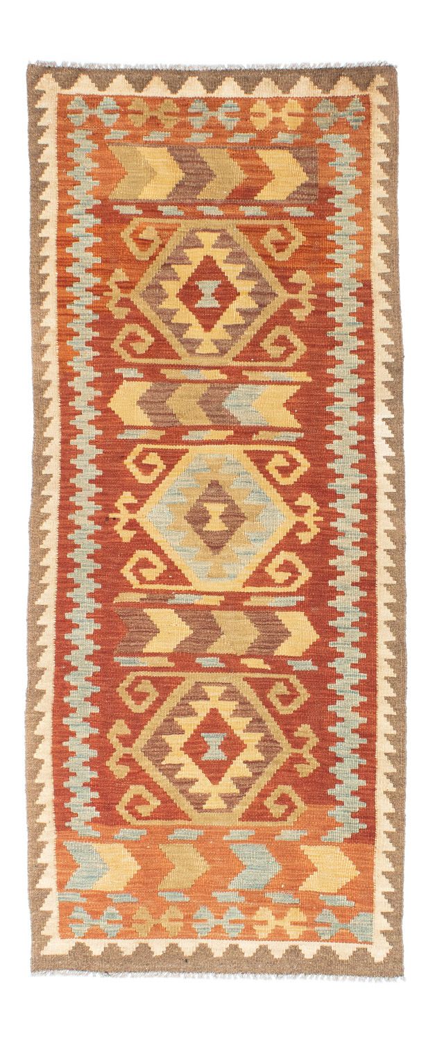 Runner Kelim Rug - Oriental - 195 x 75 cm - orange