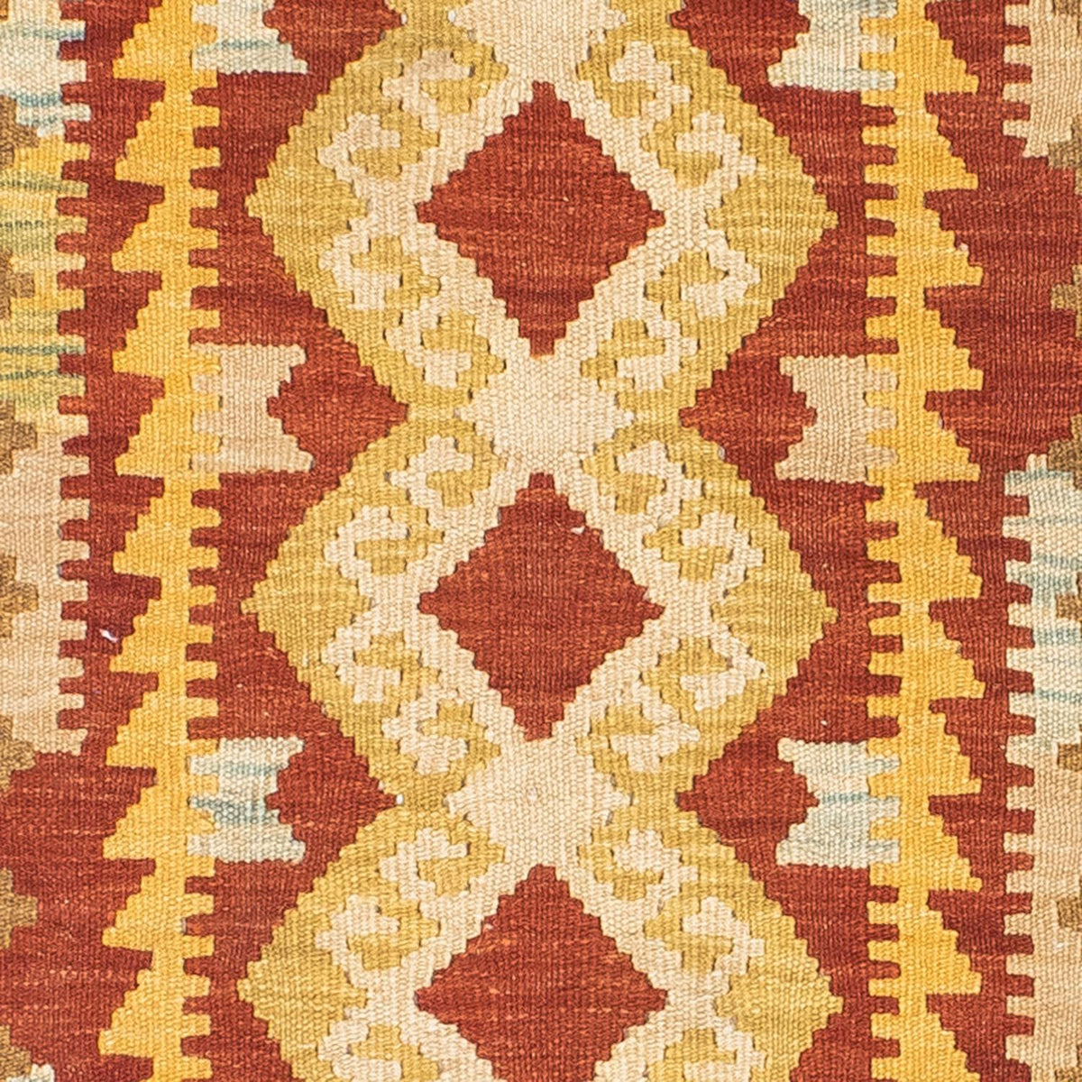 Runner Kelim Rug - Oriental - 202 x 70 cm - beige