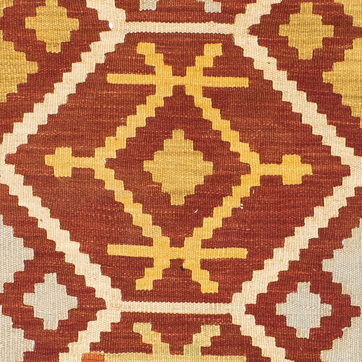 Runner Kelim Rug - Oriental - 206 x 73 cm - rust