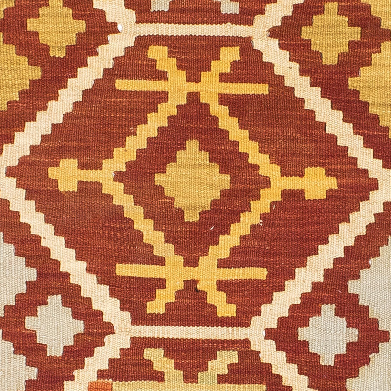 Runner Kelim Rug - Oriental - 206 x 73 cm - rust