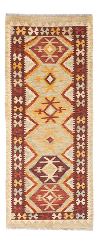 Runner Kelim Rug - Oriental - 198 x 75 cm - beige