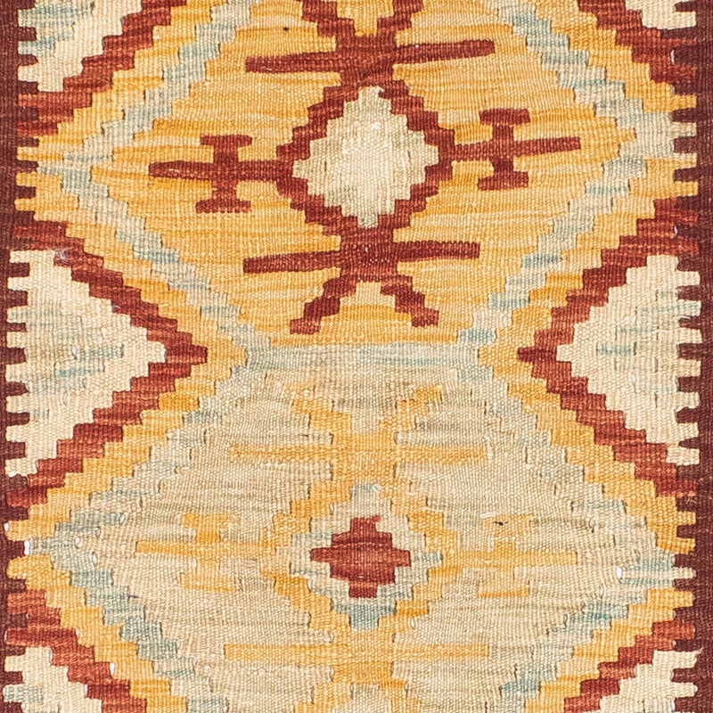 Runner Kelim Rug - Oriental - 198 x 75 cm - beige