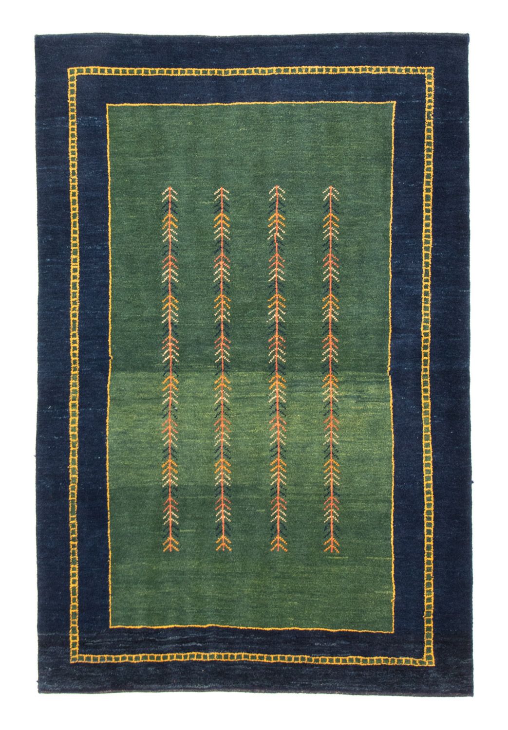 Gabbeh Rug - Perser - 184 x 122 cm - green