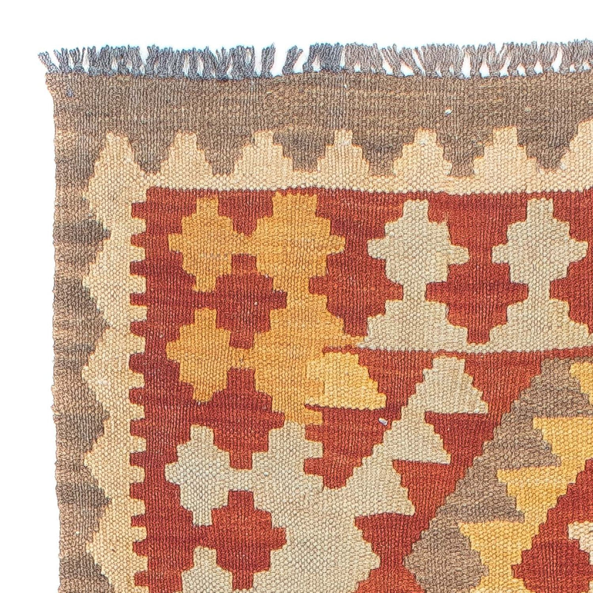 Runner Kelim Rug - Splash - 206 x 66 cm - multicolored