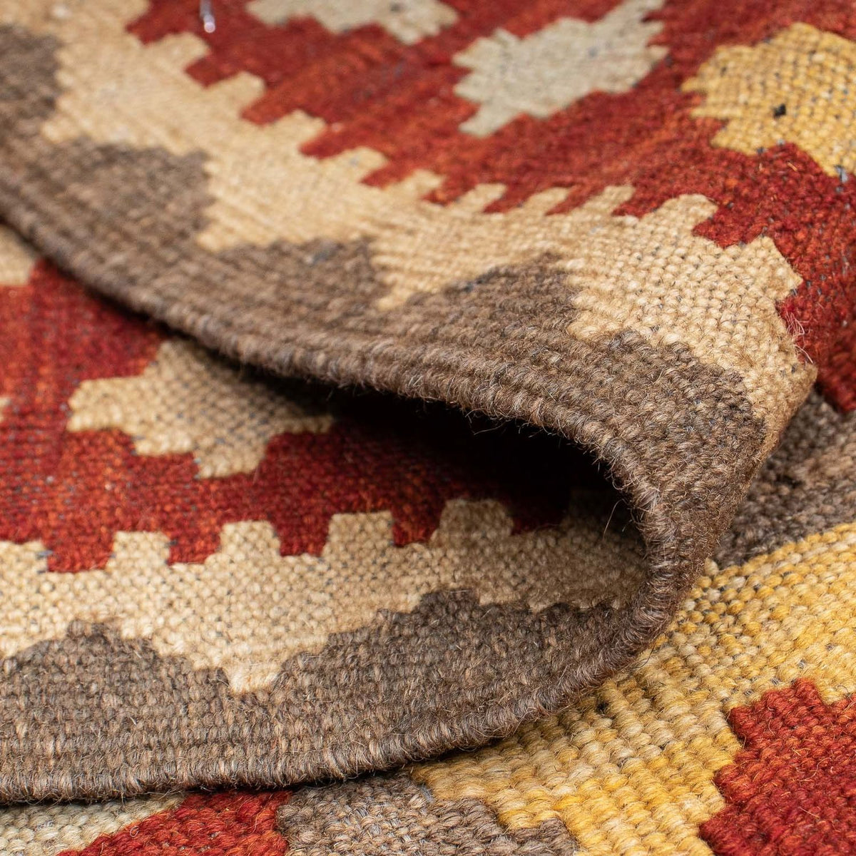 Runner Kelim Rug - Splash - 206 x 66 cm - multicolored