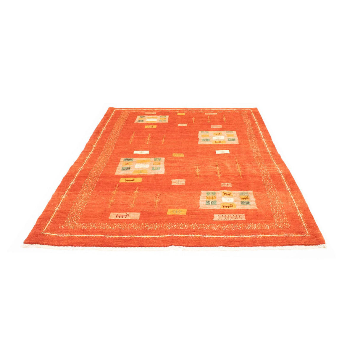 Gabbeh Rug - Perser - 230 x 180 cm - red