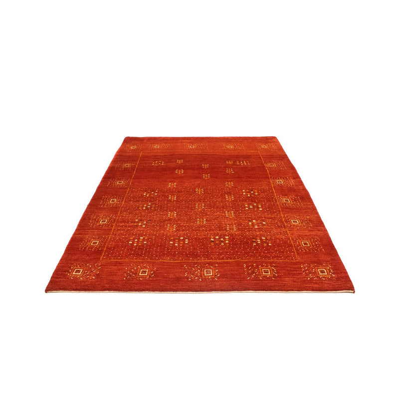 Gabbeh Rug - Loribaft Perser - 202 x 152 cm - dark red