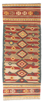 Runner Kelim Rug - Oriental - 201 x 72 cm - multicolored
