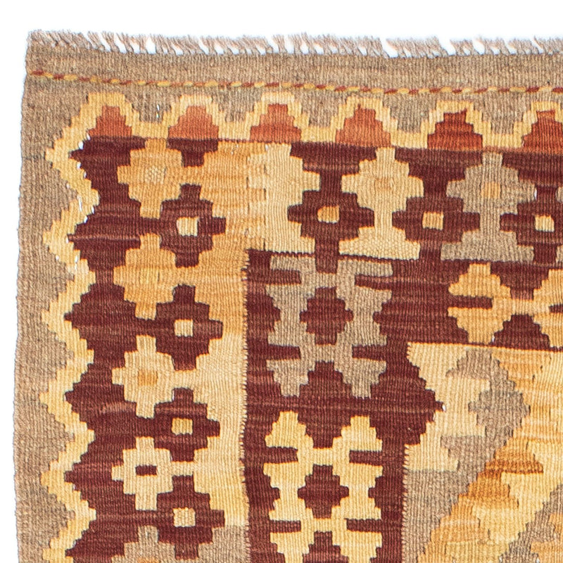 Runner Kelim Rug - Oriental - 195 x 79 cm - brown