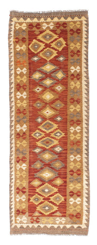Runner Kelim Rug - Oriental - 194 x 67 cm - rust