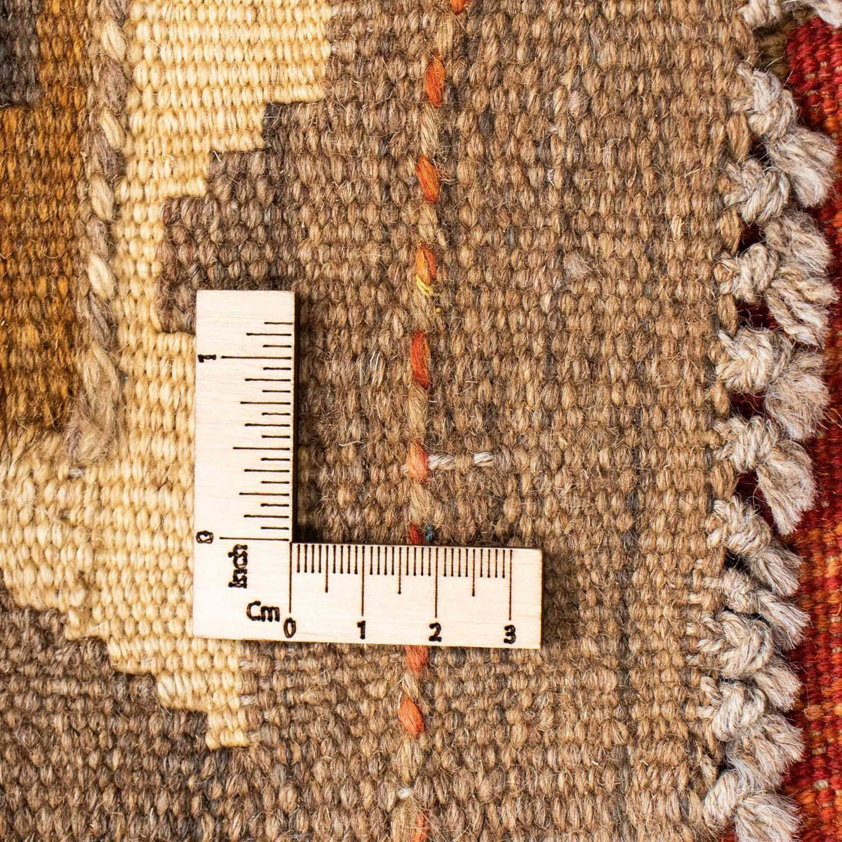 Runner Kelim Rug - Oriental - 194 x 67 cm - rust