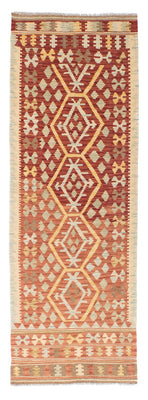 Runner Kelim Rug - Oriental - 202 x 74 cm - red
