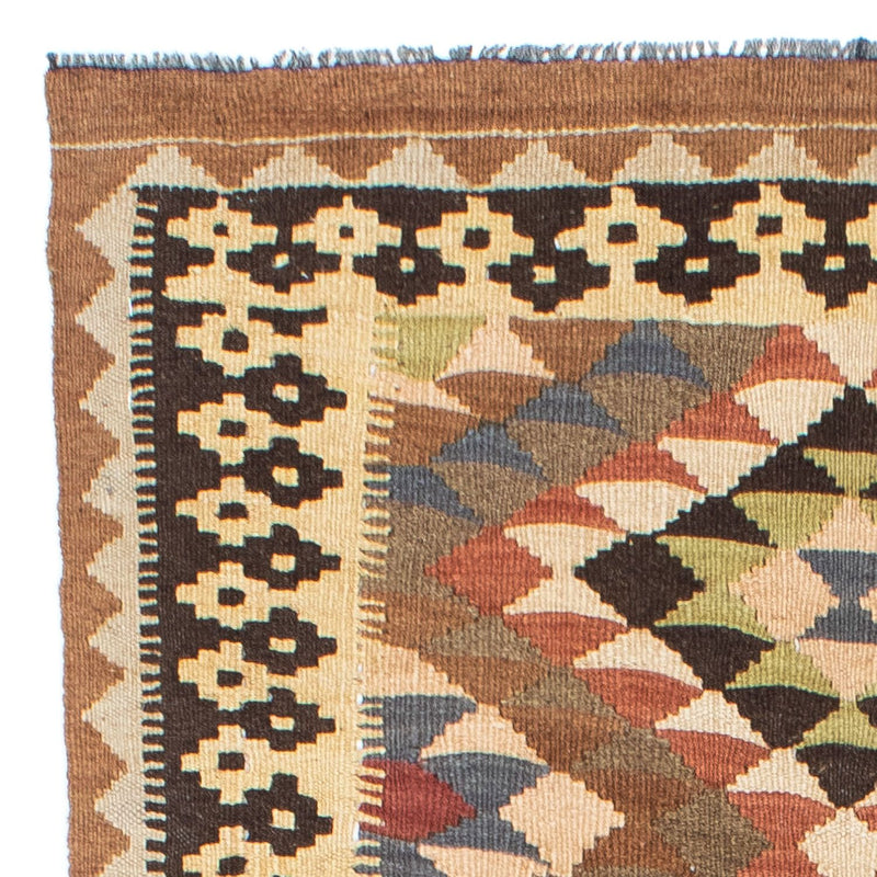 Runner Kelim Rug - Oriental - 207 x 85 cm - light brown