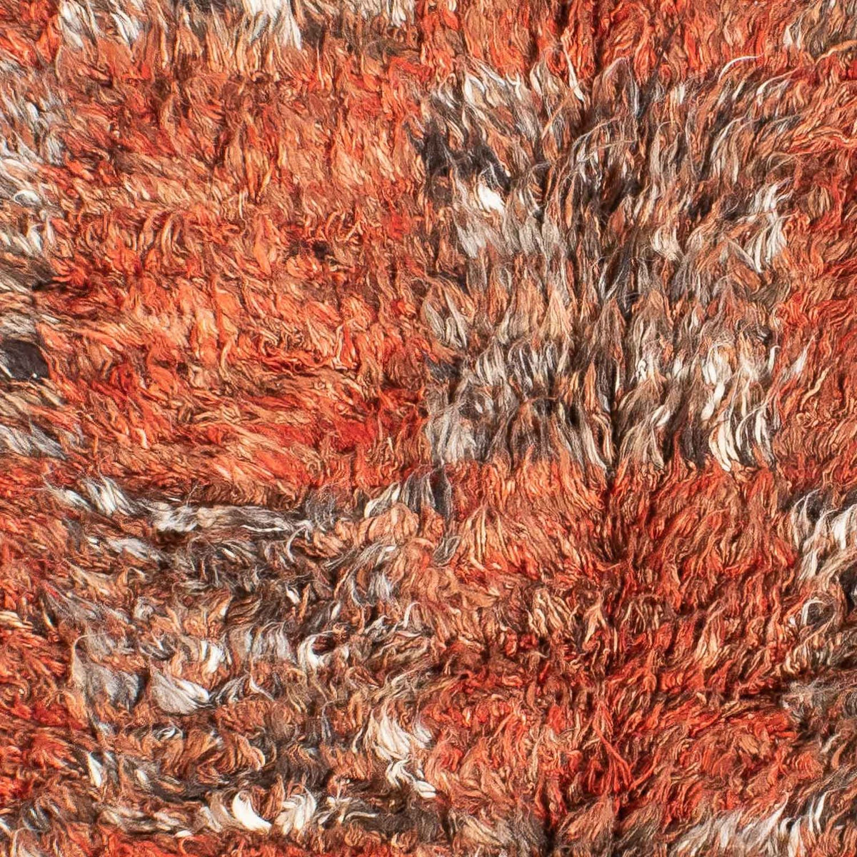 High-Pile Rug - 255 x 173 cm - multicolored