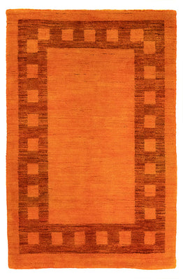 Gabbeh Rug - Indus - 123 x 79 cm - orange