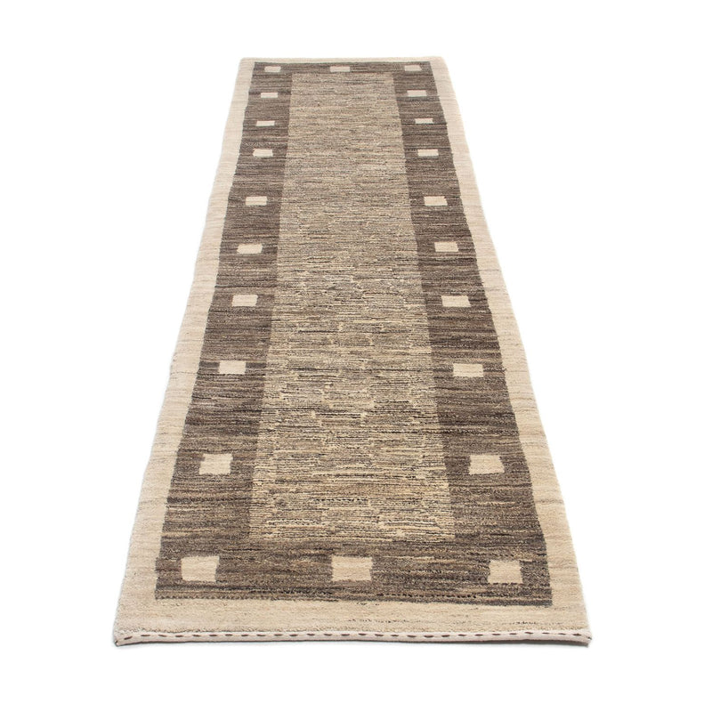 Runner Gabbeh Rug - Perser - 300 x 74 cm - beige