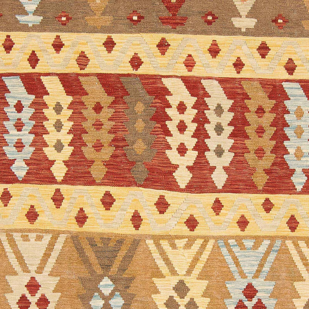 Kelim Rug - Splash - 294 x 199 cm - multicolored