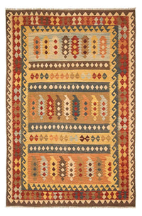 Kelim Rug - Splash - 299 x 201 cm - multicolored
