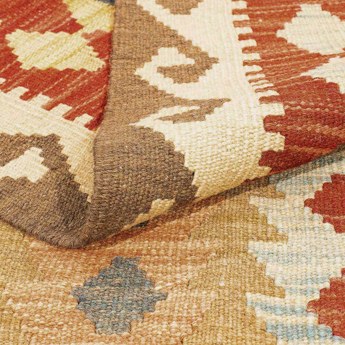 Kelim Rug - Splash - 299 x 201 cm - multicolored