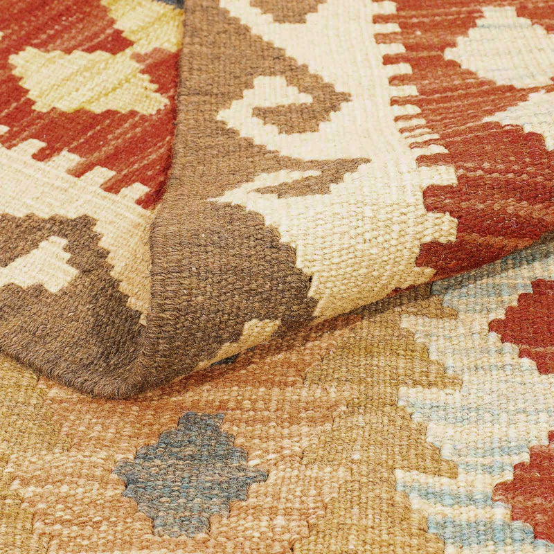 Kelim Rug - Splash - 299 x 201 cm - multicolored