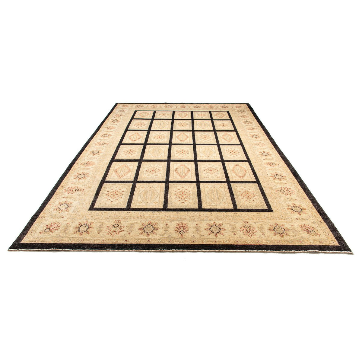 Ziegler Rug - Bakhtiari - 377 x 239 cm - light beige
