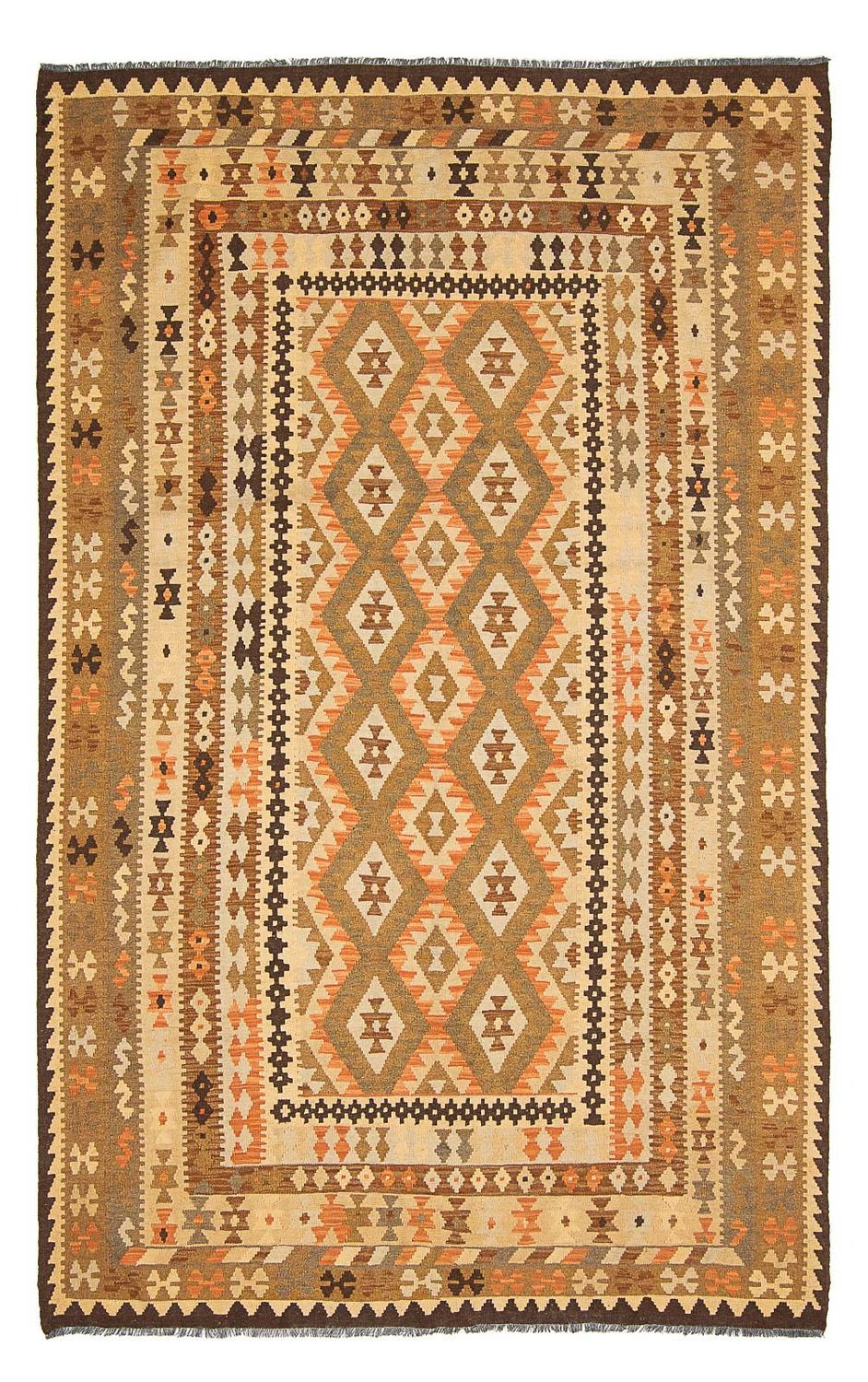 Kelim Rug - Splash - 299 x 192 cm - multicolored