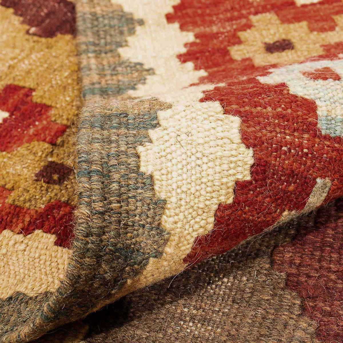 Kelim Rug - Splash - 298 x 199 cm - multicolored