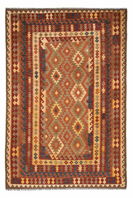 Kelim Rug - Splash - 289 x 200 cm - multicolored