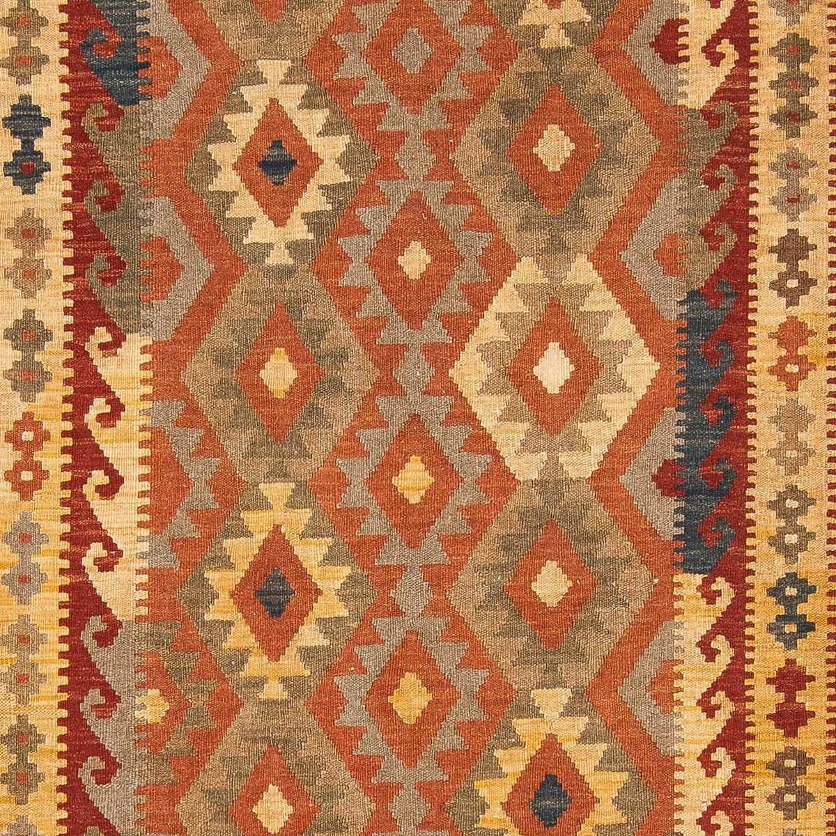 Kelim Rug - Splash - 289 x 200 cm - multicolored