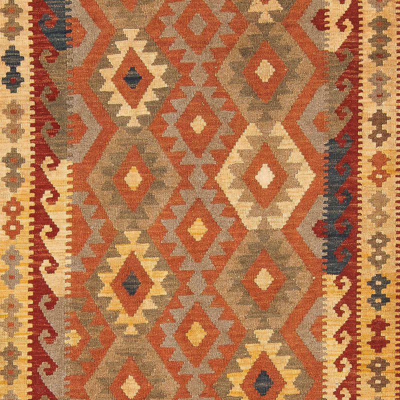 Kelim Rug - Splash - 289 x 200 cm - multicolored