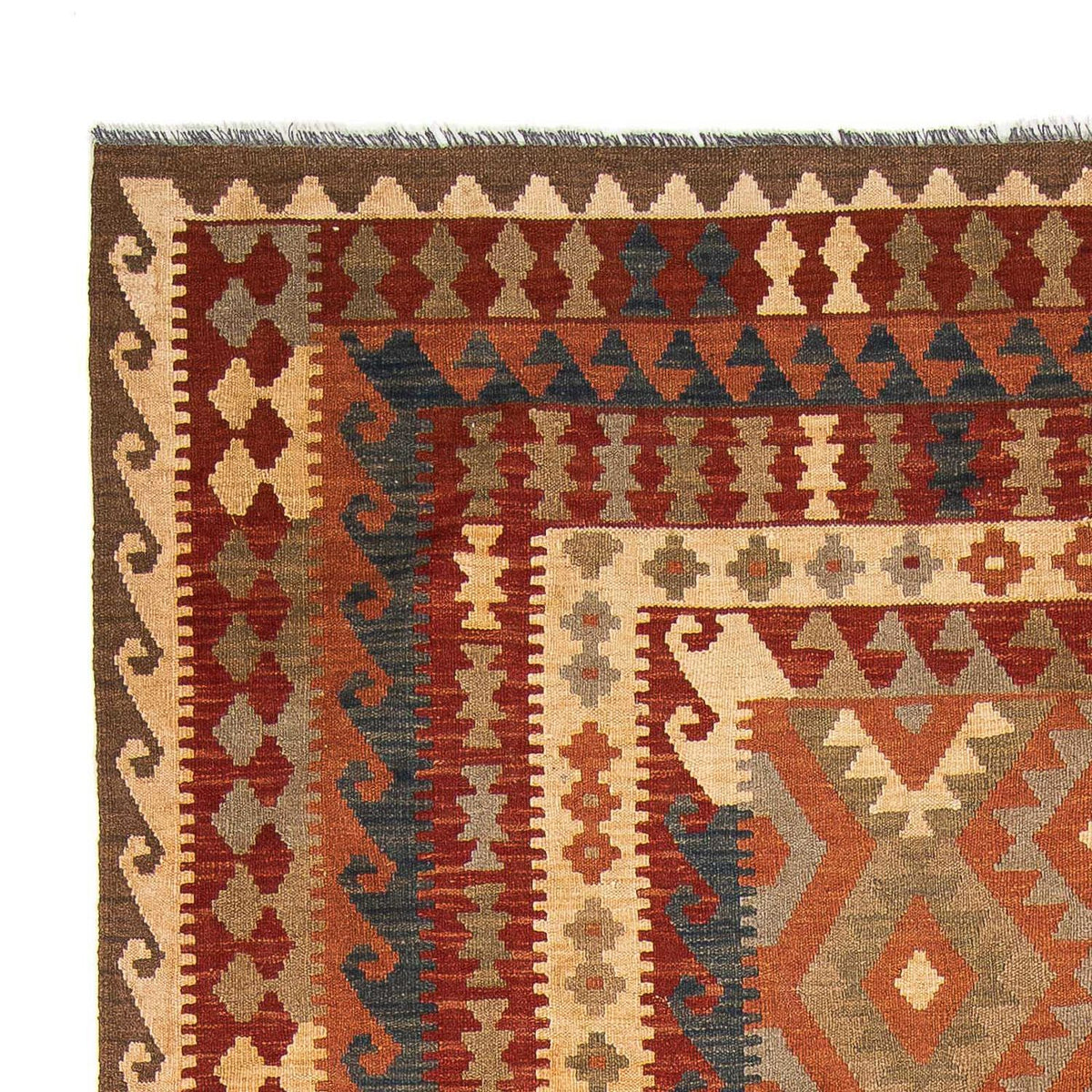 Kelim Rug - Splash - 289 x 200 cm - multicolored