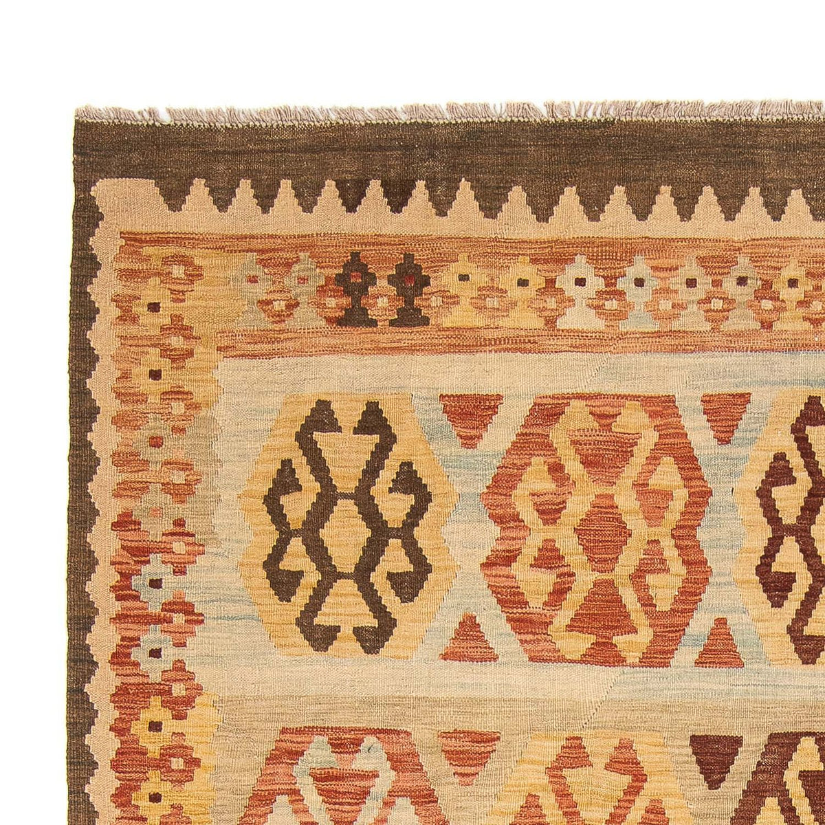 Kelim Rug - Splash - 287 x 199 cm - beige