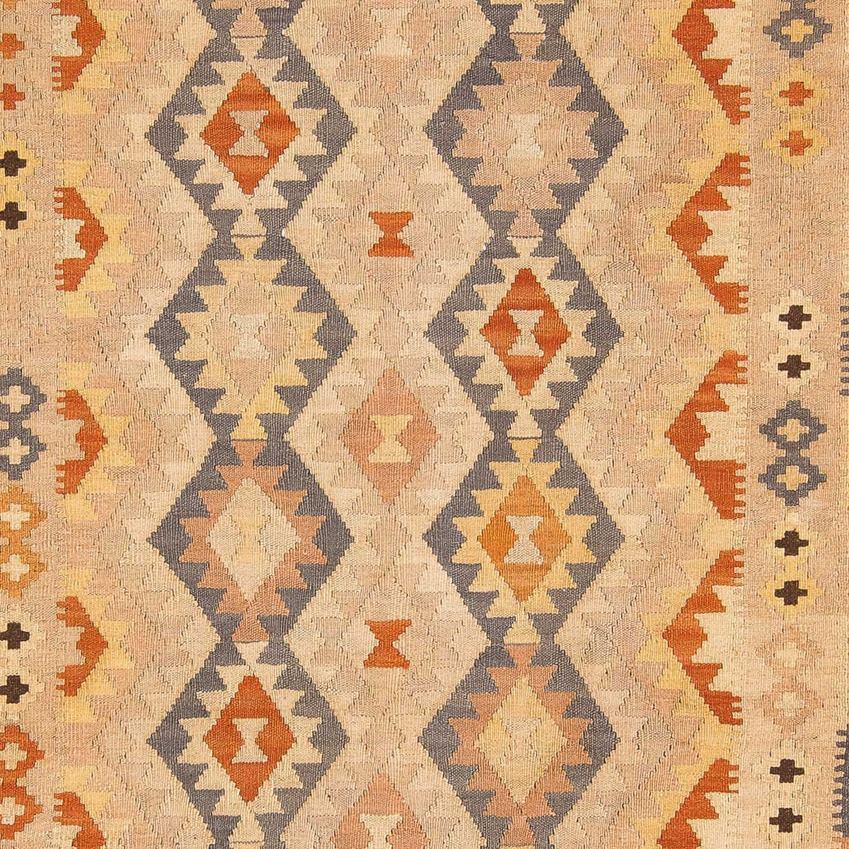 Kelim Rug - Splash - 293 x 200 cm - light brown