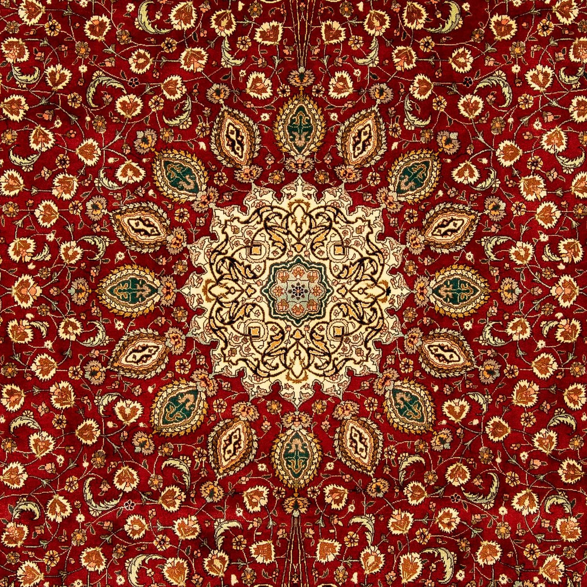 Perser Rug - Tabriz - 350 x 250 cm - dark red