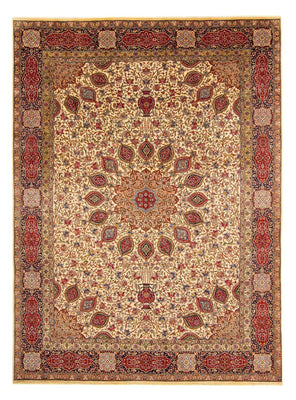 Perser Rug - Tabriz - Royal - 393 x 290 cm - light brown
