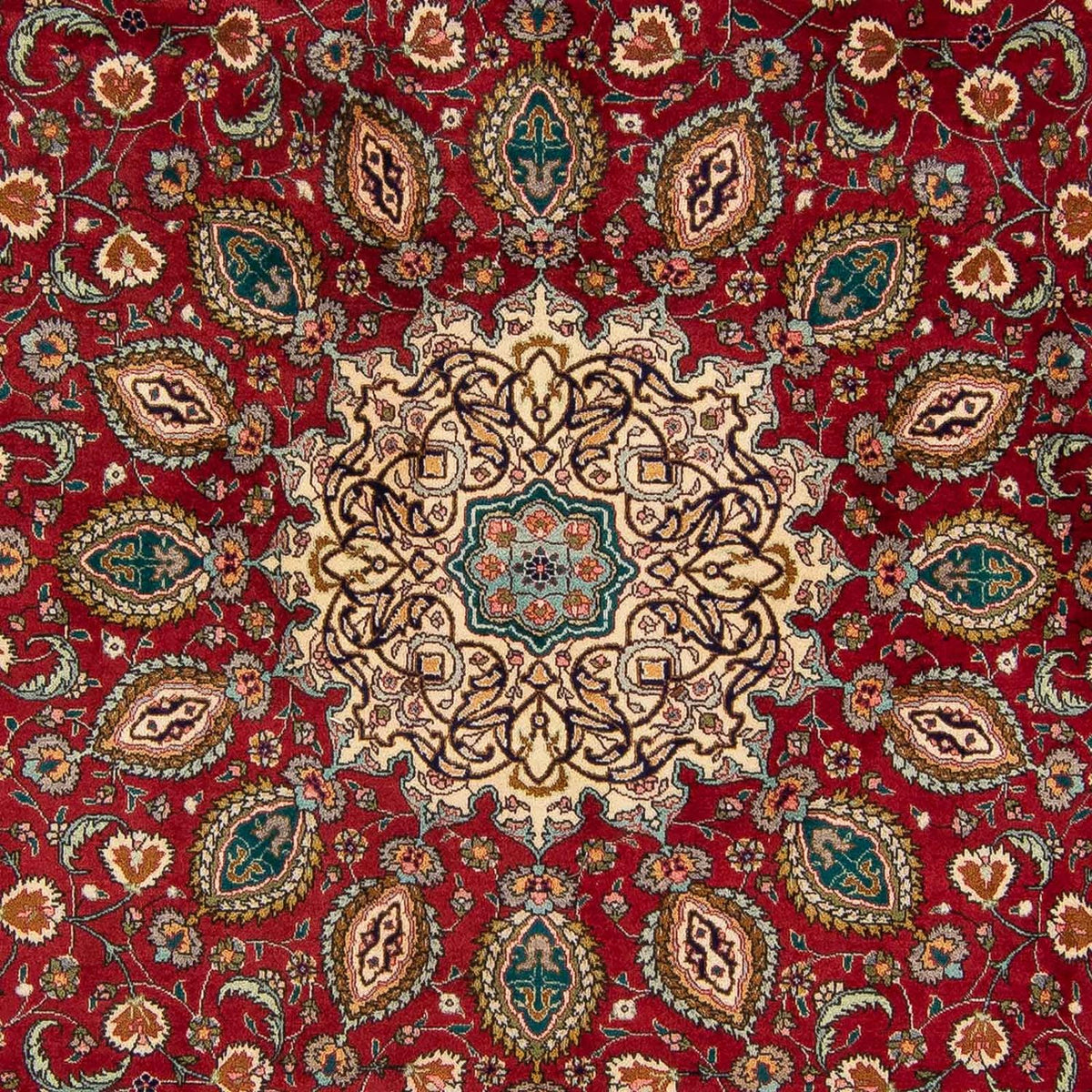 Perser Rug - Tabriz - Royal - 349 x 243 cm - dark red
